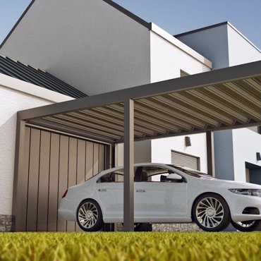 Inspirace Carport ARTOSI – auvent pour les voitures en aluminium
