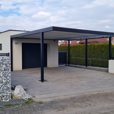 Inspirace Carport ARTOSI – auvent pour les voitures en aluminium
